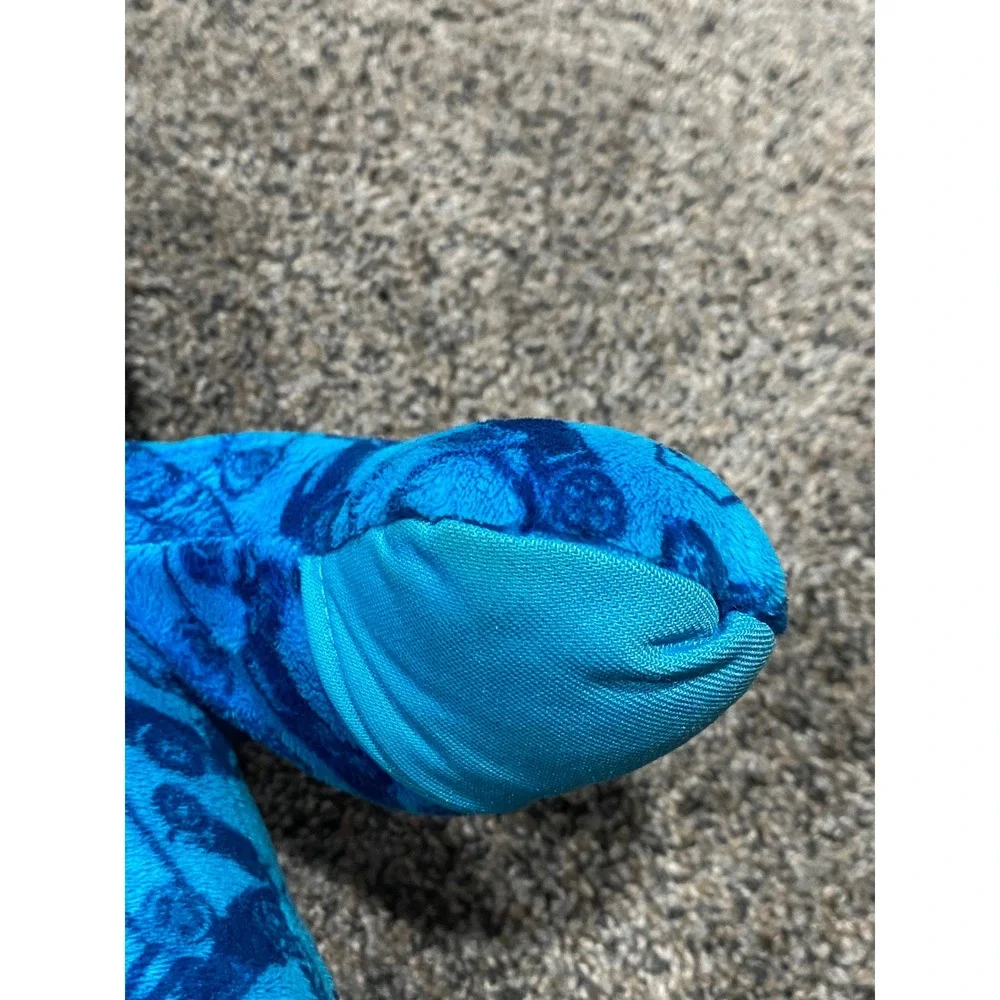 Build-A-Bear Hot Wheels Plush Unisex OS Blue Good Car Print Teddy Bear